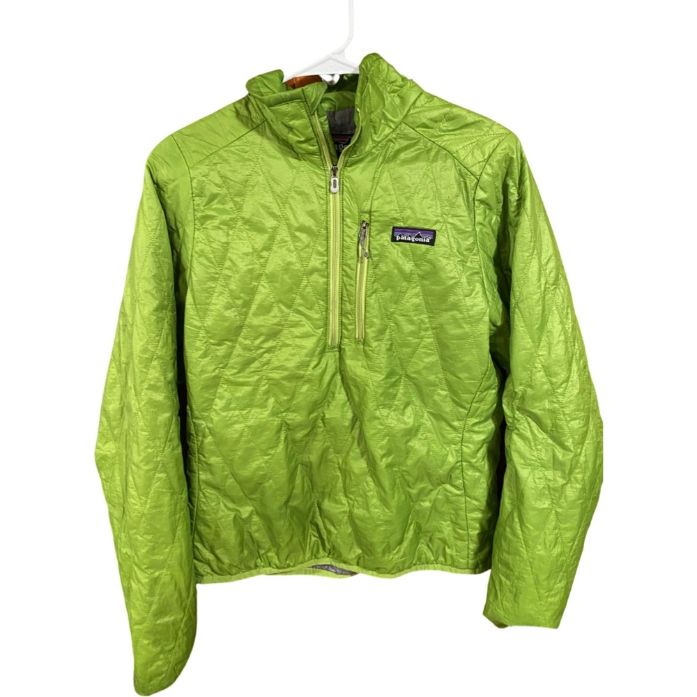 Patagonia Nano Puff Pullover 1/4 Zip Green
